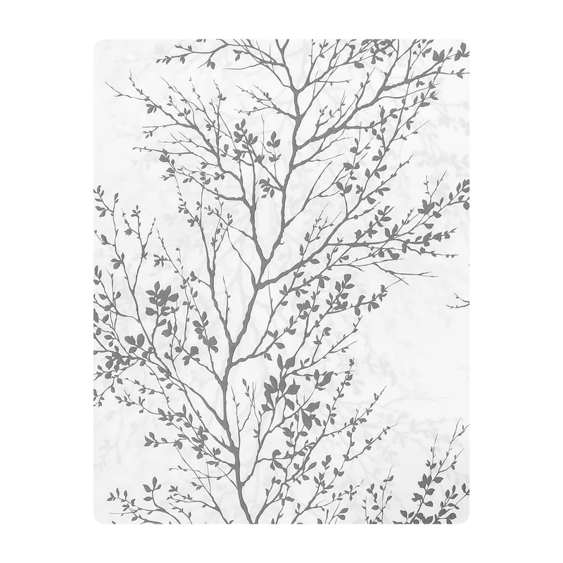 ملحفه آدنو مدل شاخه کد IR132 دونفره سایز 240x240 سانتی متر