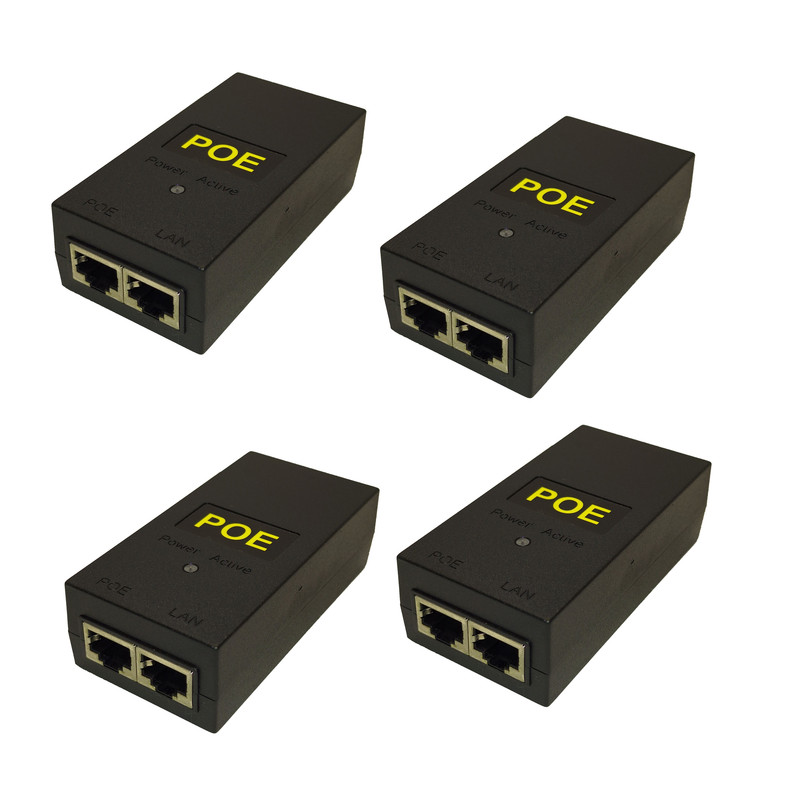 آداپتور POE مدل QZ-POE-48V-G بسته 4 عددی
