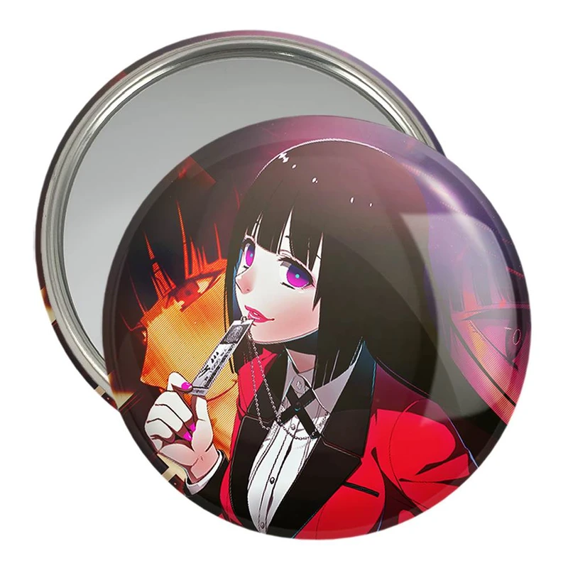 آینه جیبی خندالو مدل یومکو انیمه دختر  کد 12158