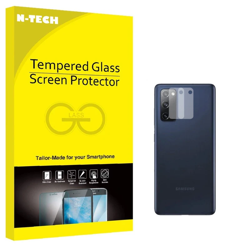  محافظ لنز دوربین انتک مدل LSNK-01 مناسب برای گوشی موبایل سامسونگ Galaxy S20 Fe بسته دو عددی