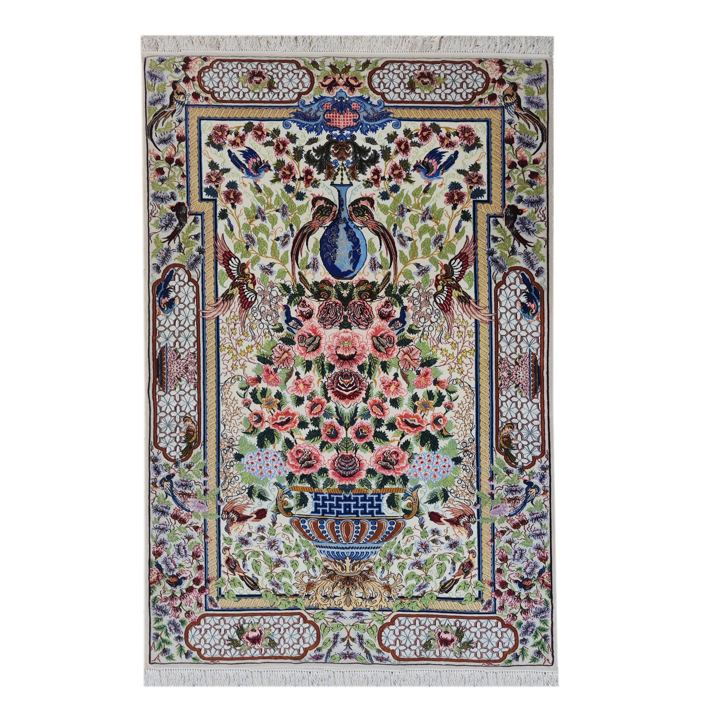 فرش دستبافت سه متری مدل اصفهان کد 1905