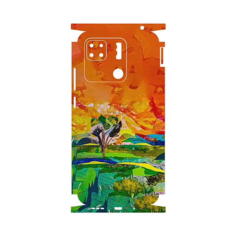 برچسب پوششی ماهوت مدل Collage of Painting-FullSkin مناسب برای گوشی موبایل شیائومی Redmi 10A