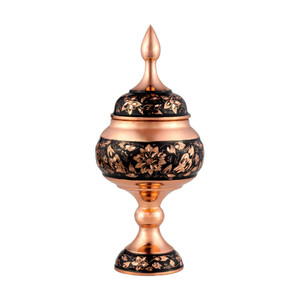 شکلات خوری مسی مدل الماس تراش کد ۲۲