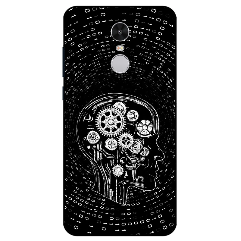 کاور مگافون طرح ربات انسانی مدل 7428 مناسب برای گوشی موبایل شیائومی Redmi Note 4