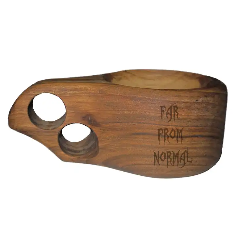 لیوان چوبی مدل far from normal 338