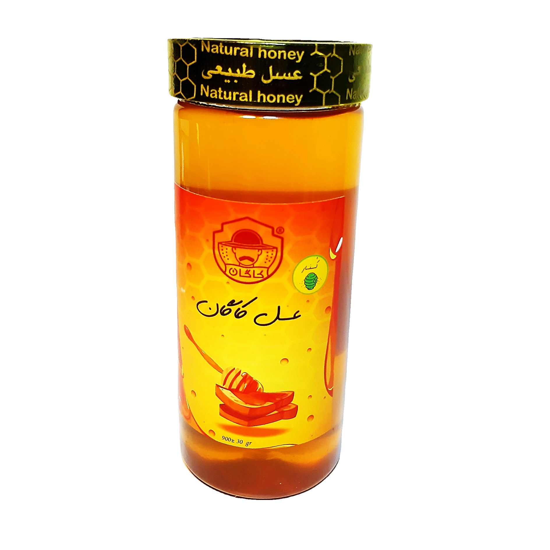 عسل کنار طبیعی کاگان - 900 گرم