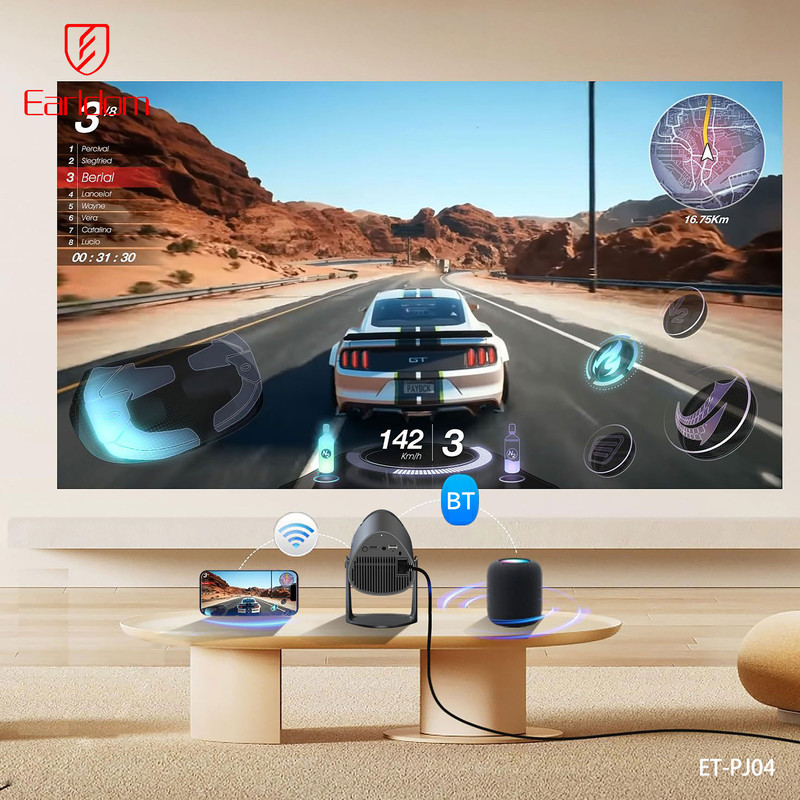 ویدئو پروژکتور 4K ارلدام مدل PJ04