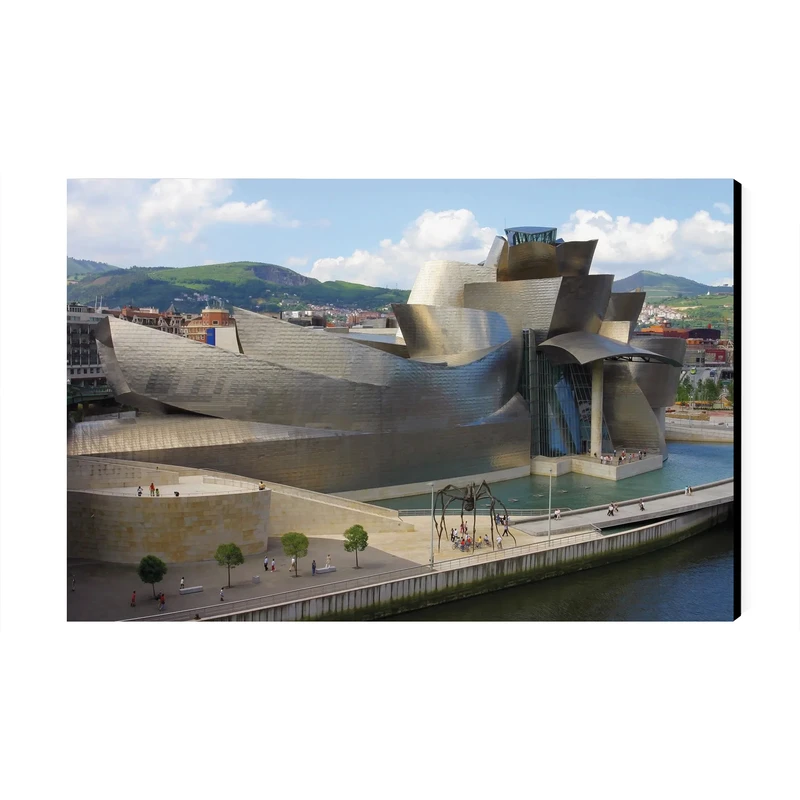تابلو شاسی عرش طرح گردشگری اسپانیا مدل موزه گوگنهایم بیلبائو کد As6368