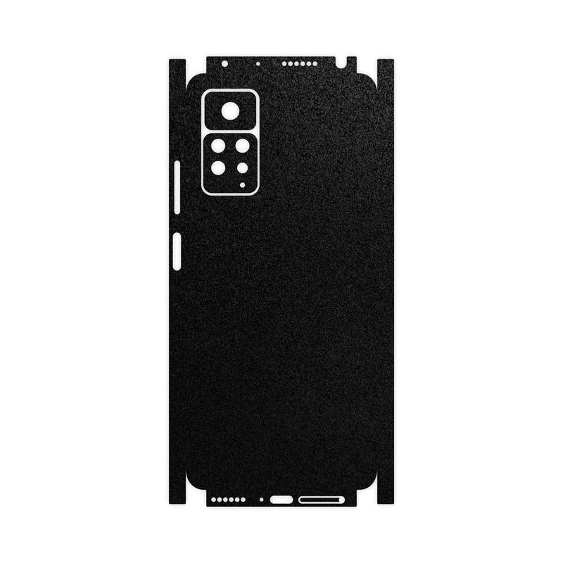 برچسب پوششی ماهوت مدل Black-Suede-FullSkin مناسب برای گوشی موبایل شیائومی Redmi Note 11 Pro Plus 5G (India)