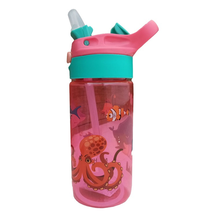 قمقمه طرح حیوانات دریایی گنجایش 0.5 لیتر