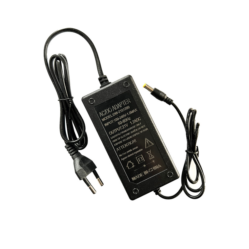شارژر 21 ولت 1.2 آمپر مدل DW-2151200