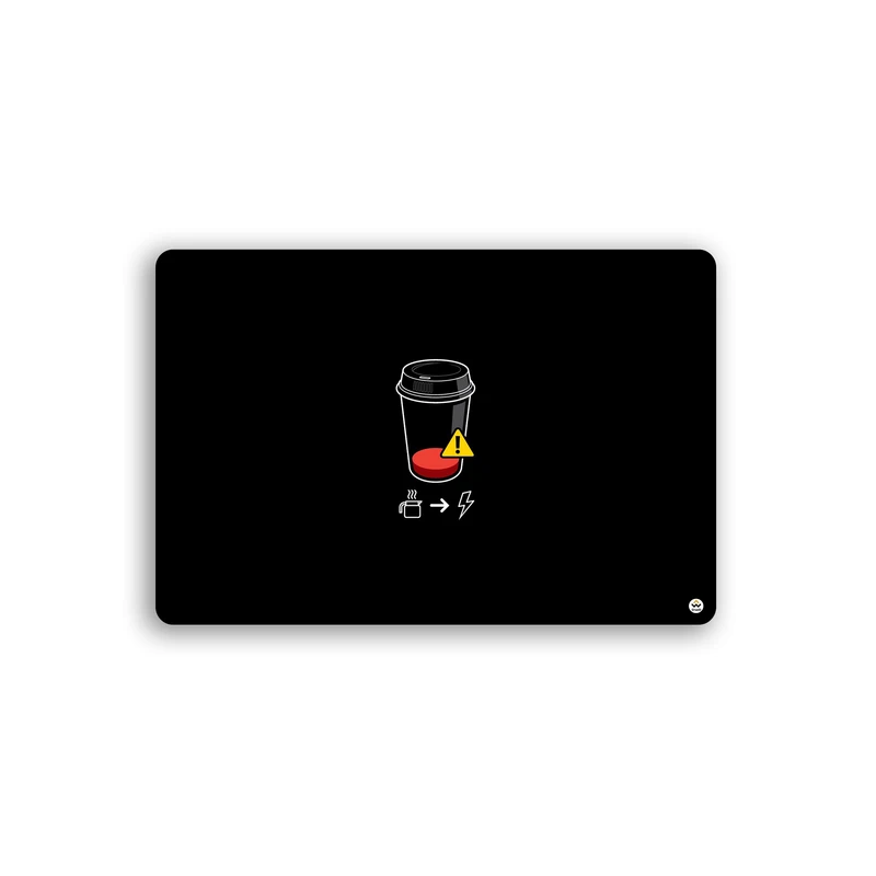 ماوس پد مخصوص بازی شادیت مدل low battery کد2148 سایز 37*24 سانتی متر