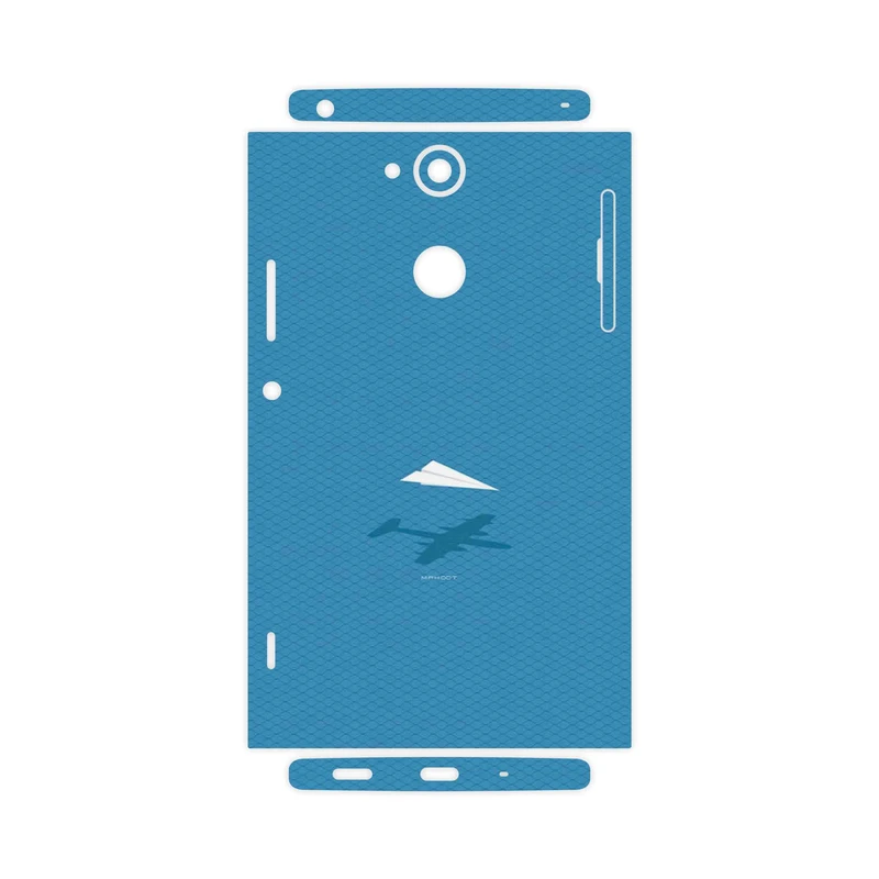 برچسب پوششی ماهوت مدل Minimal Paper Airplane-FullSkin مناسب برای گوشی موبایل سونی Xperia XA2