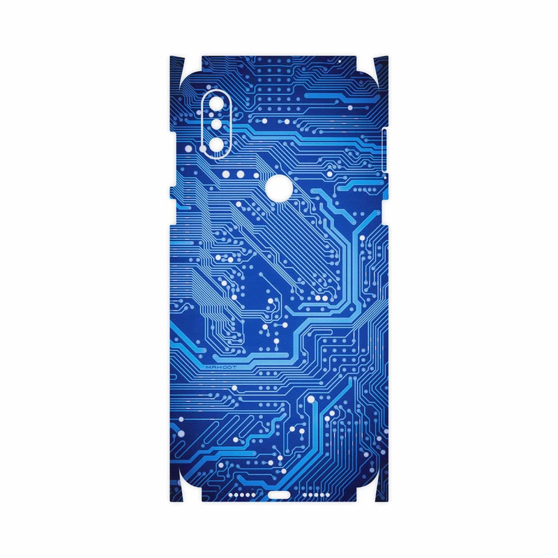 برچسب پوششی ماهوت مدل Blue Printed Circuit Board-FullSkin مناسب برای گوشی موبایل شیائومی Mi Mix 3