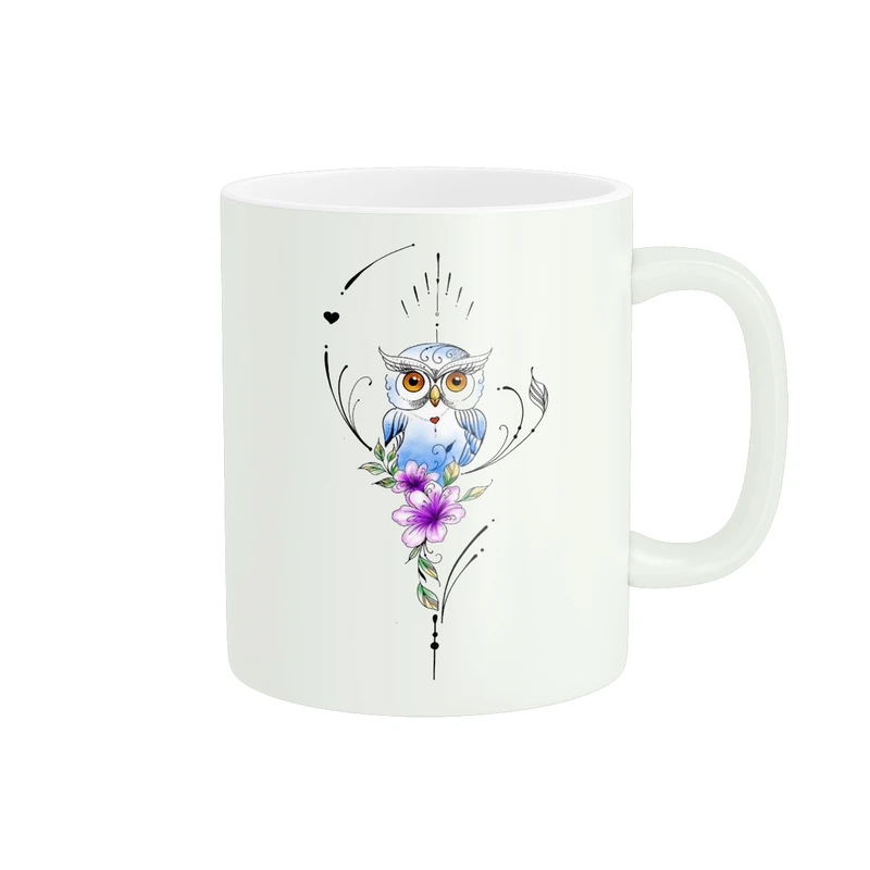 ماگ پاد آفرین طرح جغد کد 848