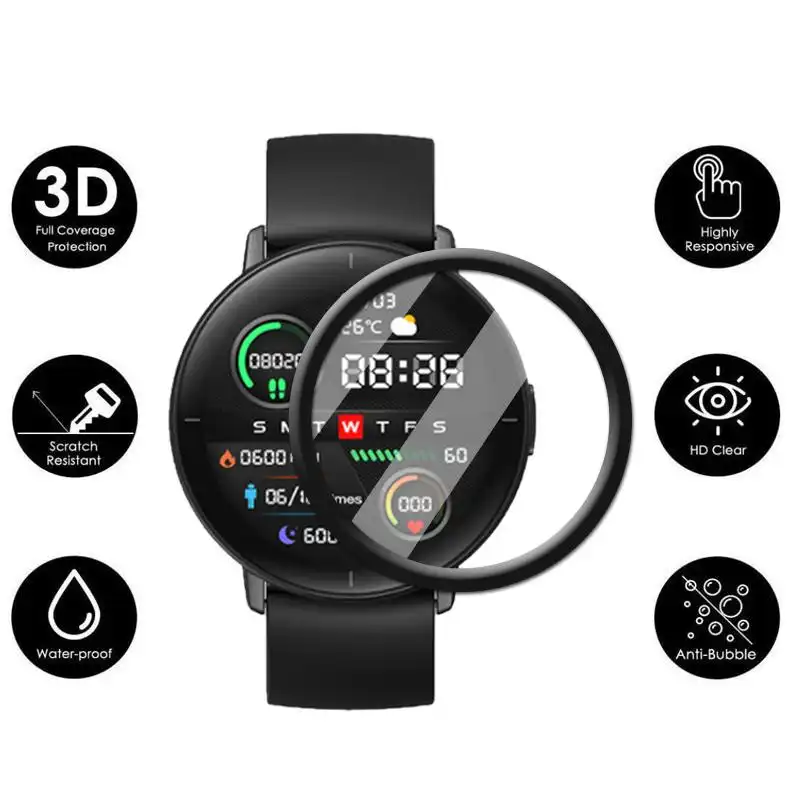 محافظ صفحه نمایش مدل pmma مناسب برای ساعت هوشمند شیائومی mibro lite