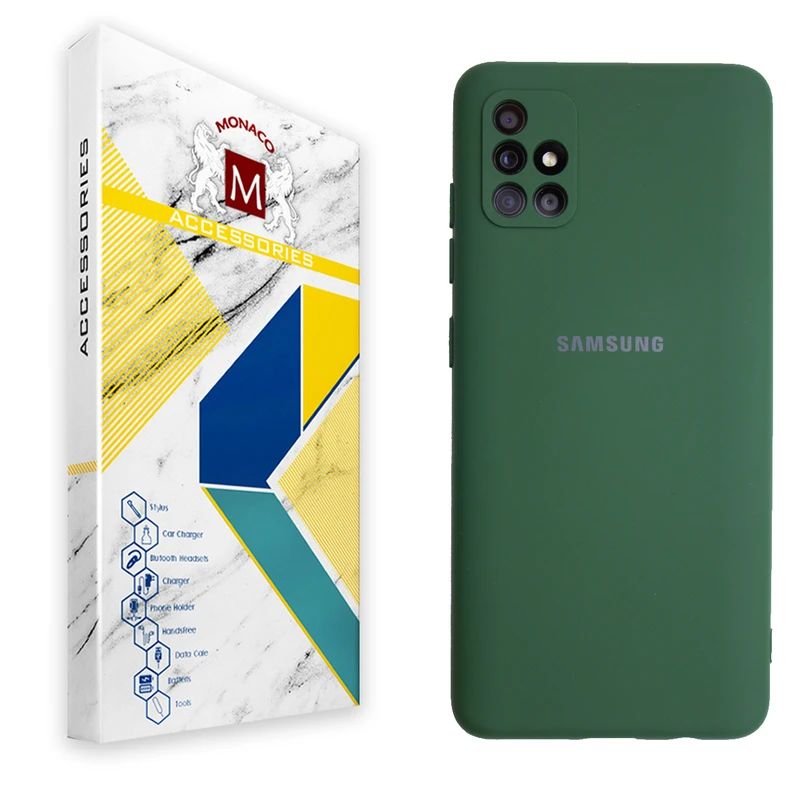 کاور موناکو مدل M SILICON مناسب برای گوشی موبایل سامسونگ Galaxy A51