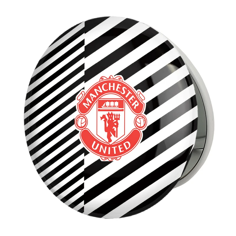 آینه جیبی خندالو طرح باشگاه منچستر یونایتد مدل تاشو کد 26512 