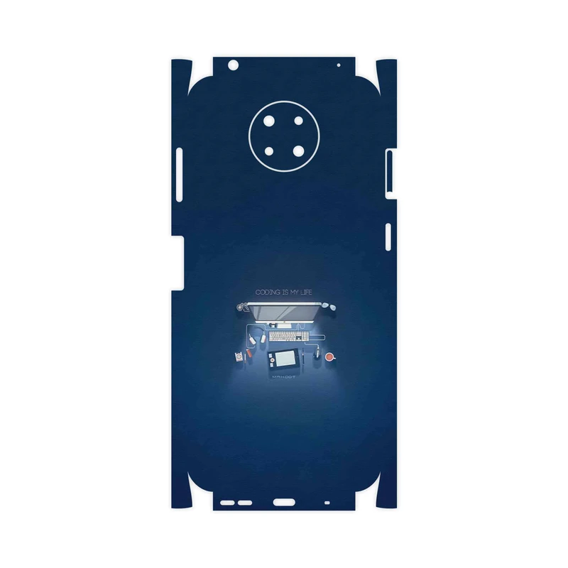 برچسب پوششی ماهوت مدل Programming 3-FullSkin مناسب برای گوشی موبایل نوکیا G10