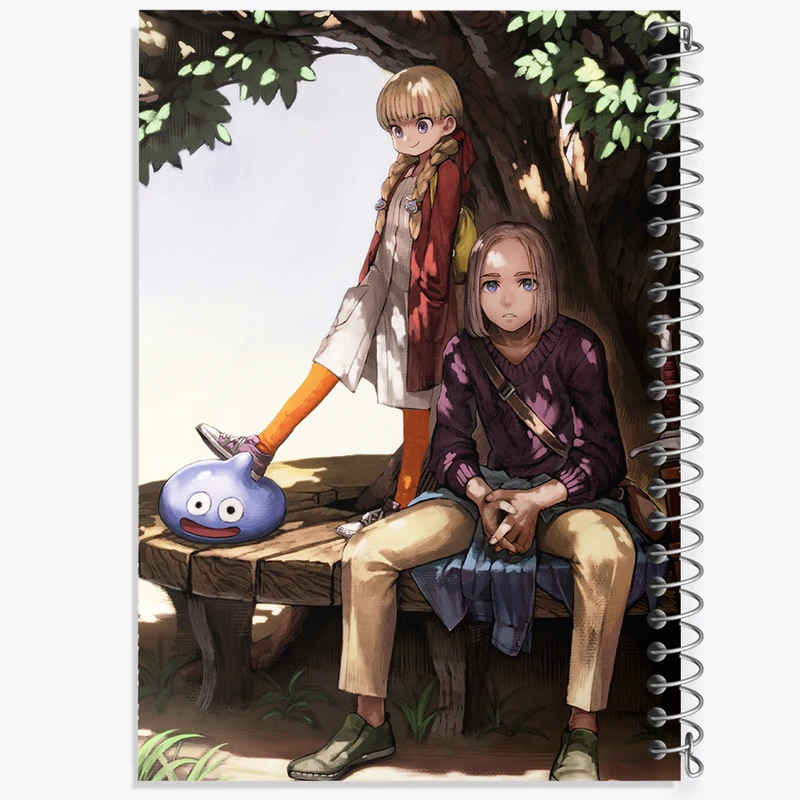 دفتر مشق 50 برگ خندالو طرح بازی دراگون کوئست (Dragon Quest) کد 35238