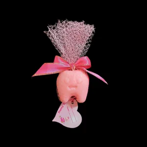 گیفت مدل شمع طرح دندان دخترانه بسته ۱۰ عددی