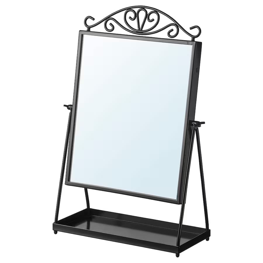 آینه و استند لوازم آرایشی ایکیا کد  50105
