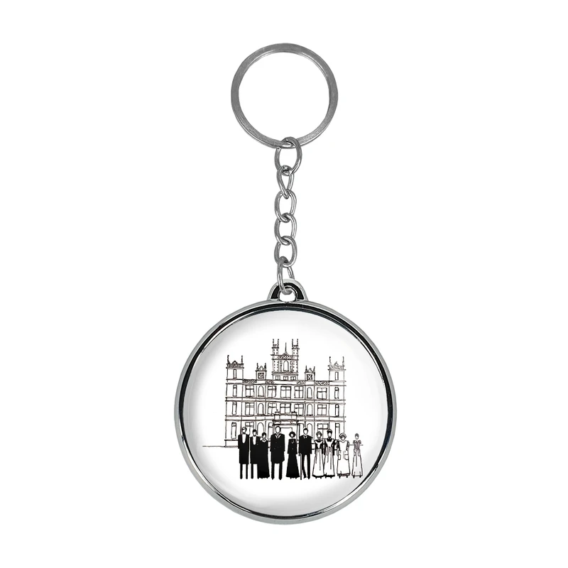 جاکلیدی خندالو طرح سریال دانتون ابی Downton Abbey مدل دوطرفه کد 2981829819