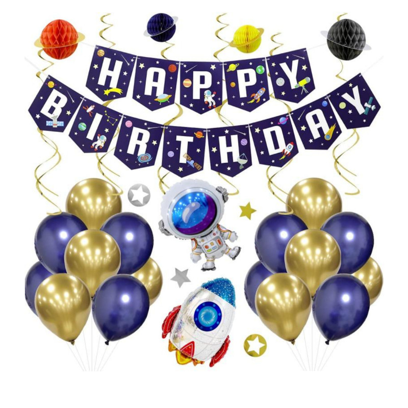 بادکنک فویلی طرح فضانورد fl01