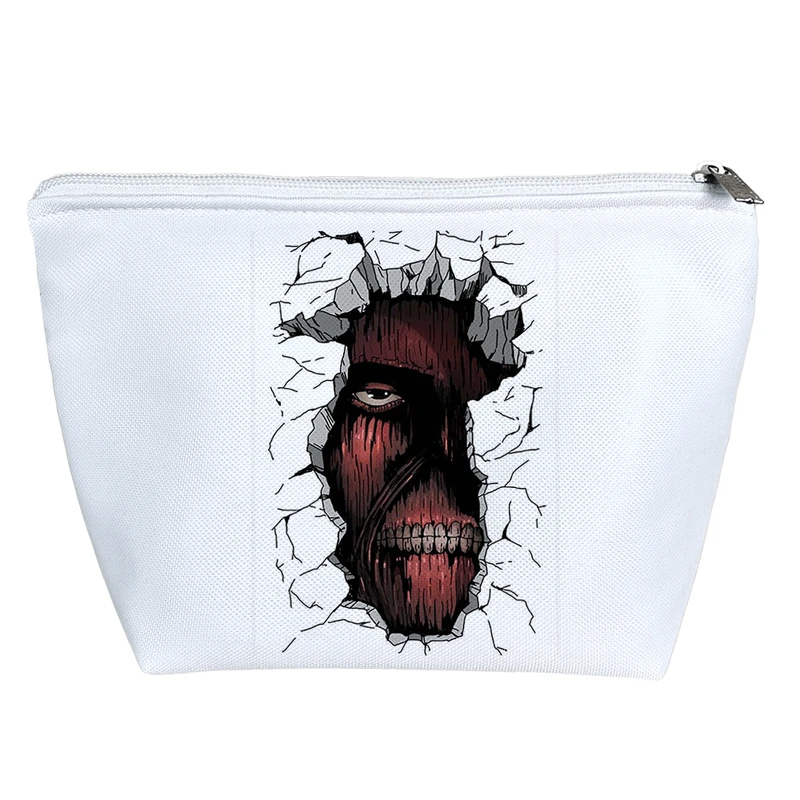 کیف لوازم آرایش دخترانه خندالو مدل انیمه Attack on Titan کد 5374