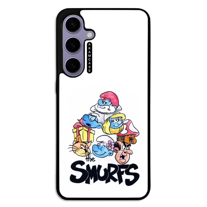 کاور آکام مدل AMC-WSGS24P-SMURFS-24 مناسب برای گوشی موبایل سامسونگ Galaxy S24 Plus