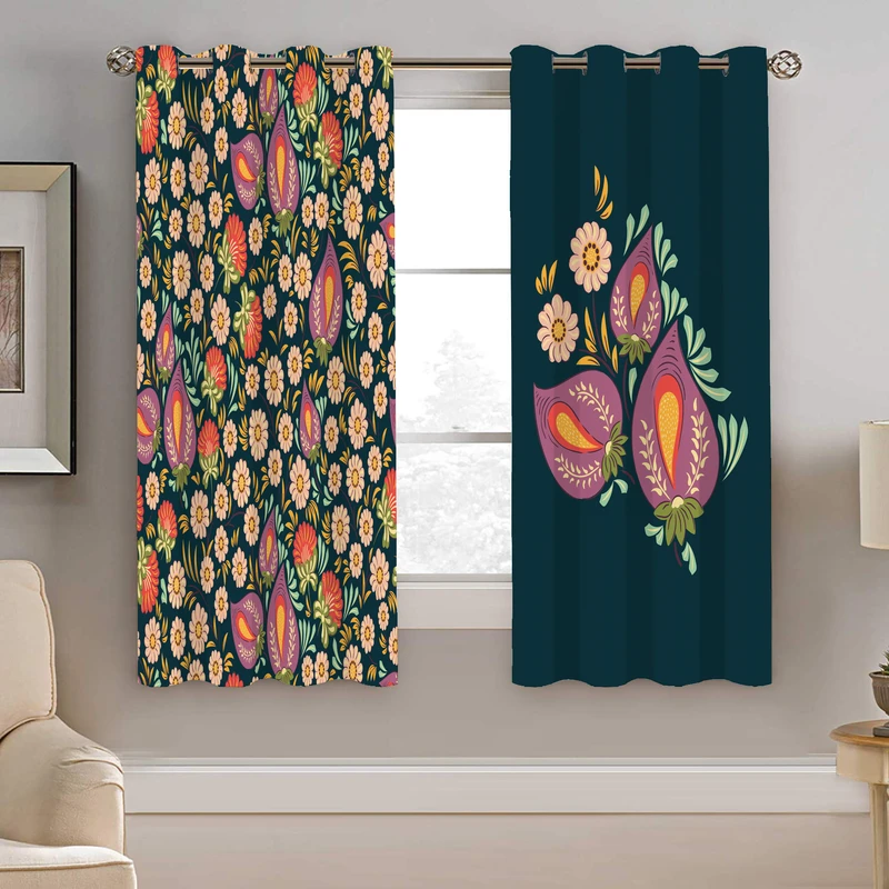 پرده نیروانا مدل pmk2465 سایز 190 × 140 سانتی متر