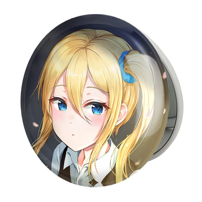 آینه جیبی خندالو طرح هایاساکا انیمه کاگویا ساما مدل تاشو کد 16043 