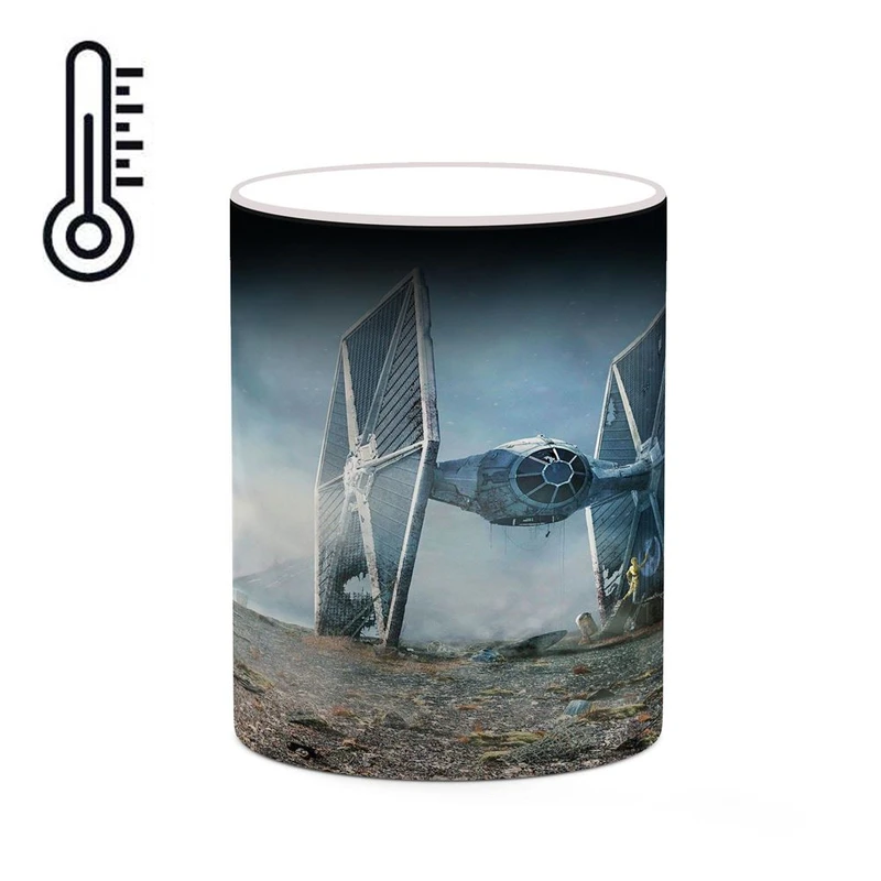 ماگ حرارتی کاکتی مدل بازی جنگ ستارگان Star Warsː TIE Fighter کد mgh30355