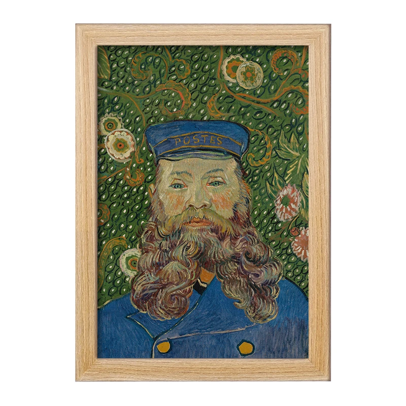 تابلو خندالو مدل پرتره جوزف رولین ونسان ونگوگ کد 36812