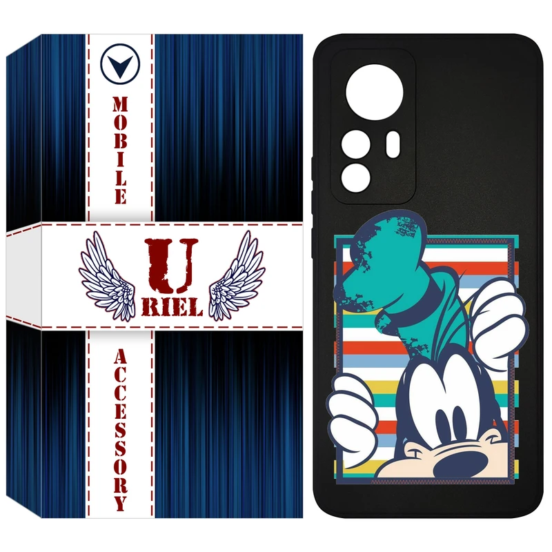 کاور یوریل مدل KSH کد 2 طرح سگ مناسب برای گوشی موبایل شیائومی 12T