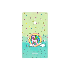 MAHOOT Rainbow unicorn adventure Cover Sticker for Nokia XL