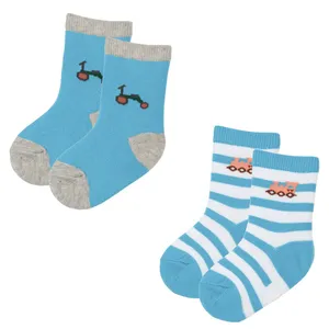 جوراب نوزادی ایمپی دیمپی مدل SEP-NEONATO05 مجموعه 2 عددی