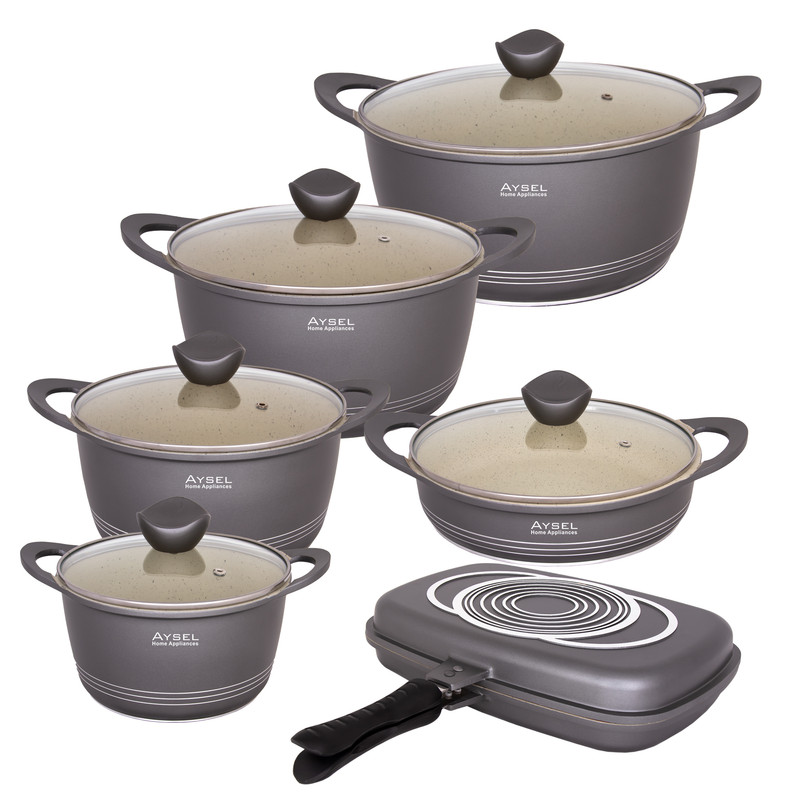 سرویس پخت و پز 12 پارچه آیسل مدل Butterfly