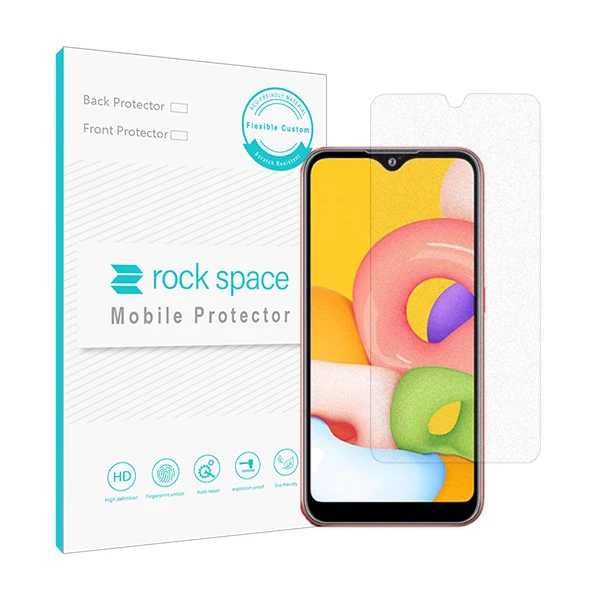 محافظ صفحه نمایش مات راک اسپیس کد MTT مناسب برای گوشی موبایل سامسونگ  Galaxy A01