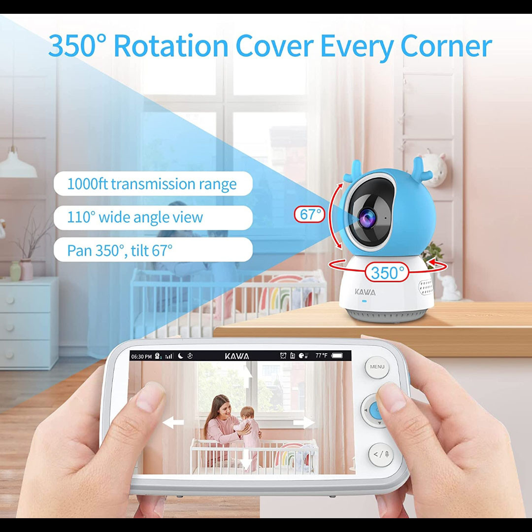 دوربین کنترل کودک مدل هوشمند S6