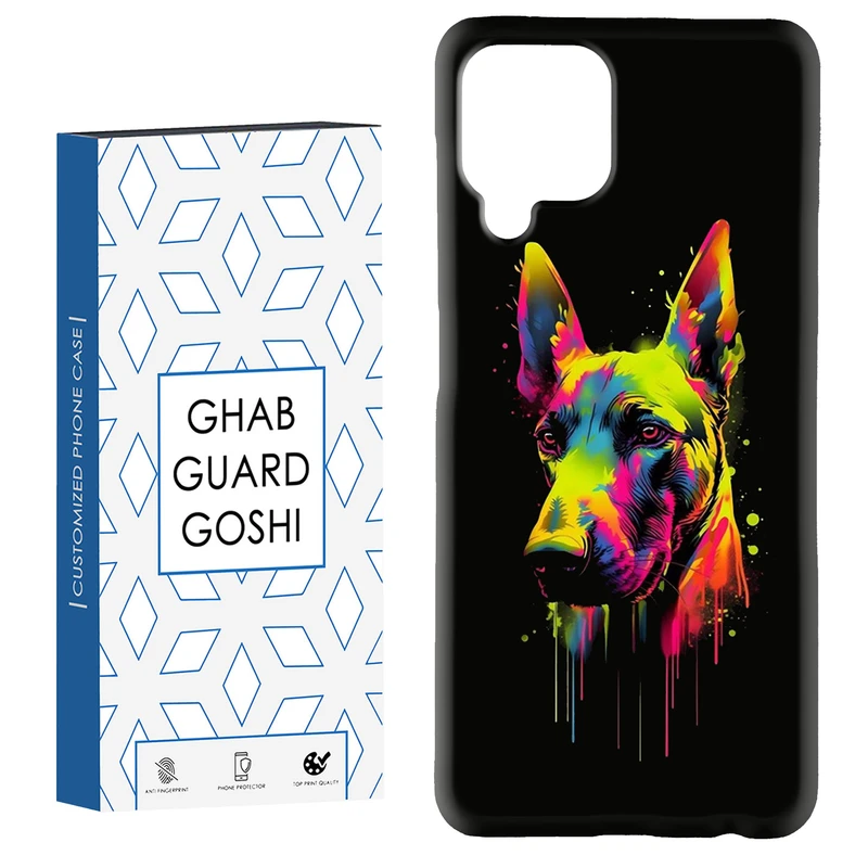 کاور قاب گارد گوشی طرح سگ کد Dimo-360 مناسب برای گوشی موبایل سامسونگ Galaxy A12 / M12