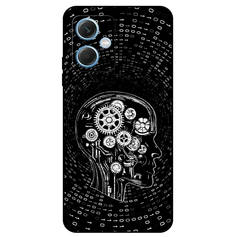 کاور مگافون طرح ربات انسانی مدل 7428 مناسب برای گوشی موبایل شیائومی Redmi Note 12 5G