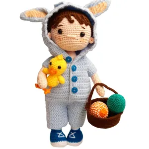 عروسک بافتنی مدل پسر فیلیپ