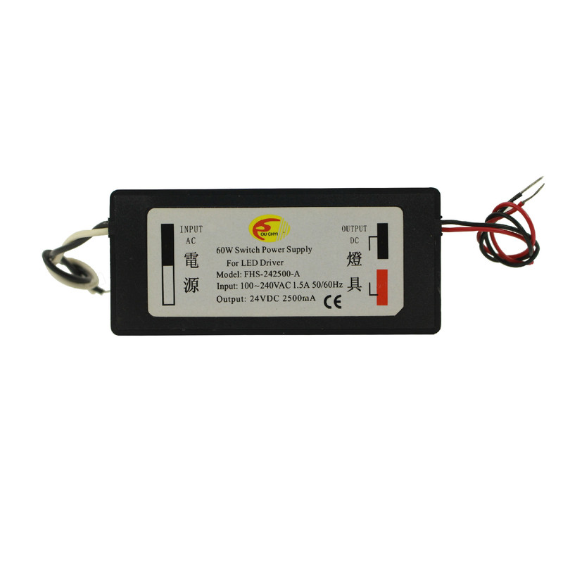 منبع تغذیه 24 ولت 2500 میلی آمپر مدل WaterProof