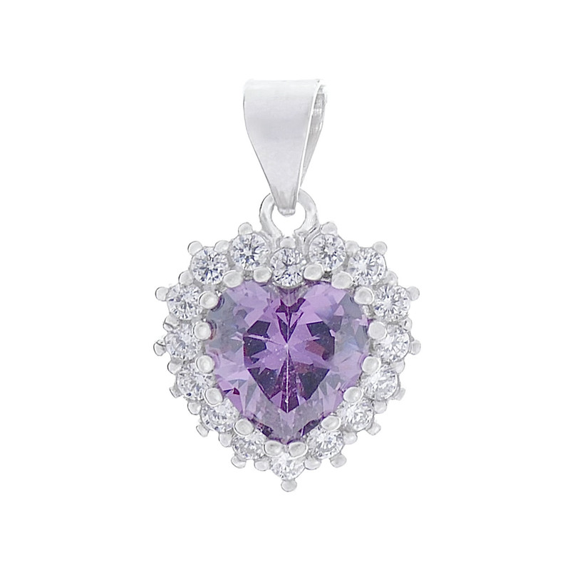 آویز گردنبند نقره زنانه مدل NG8735