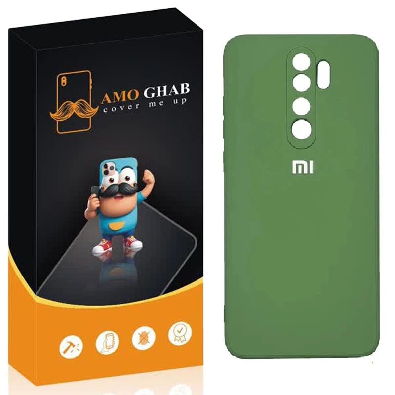 کاور عمو قاب مدل سیلیکونی مناسب برای گوشی موبایل شیائومی Redmi Note 8 Pro