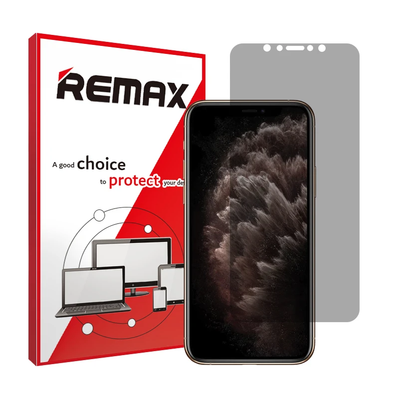محافظ صفحه نمایش حریم شخصی ریمکس مدل HyPRV مناسب برای گوشی موبایل اپل iPhone 11 Pro
