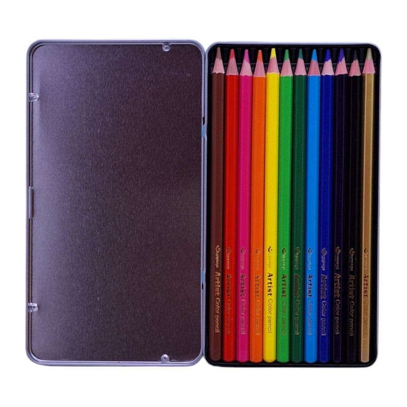 مداد رنگی 12 رنگ آپیچ مدل 1213