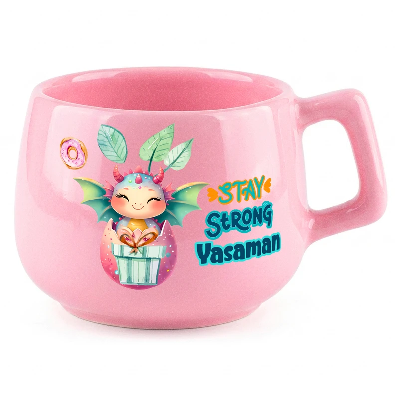 ماگ لاژید طرح اسم یاسمن مدل جمله انگیزشی
