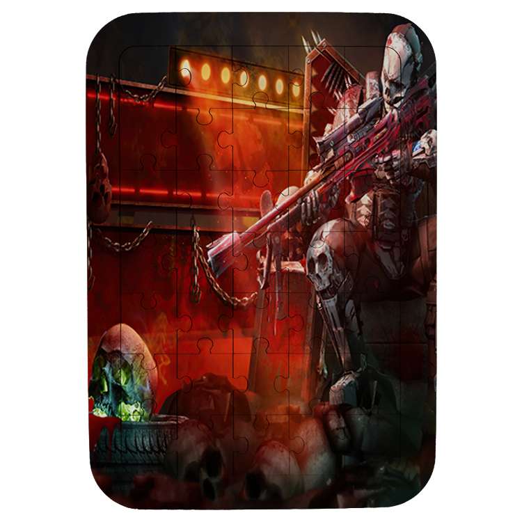 پازل 35 تکه مدل بازی کال آف دیوتی کد 91